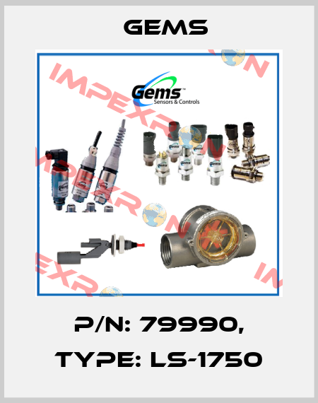 p/n: 79990, Type: LS-1750 Gems
