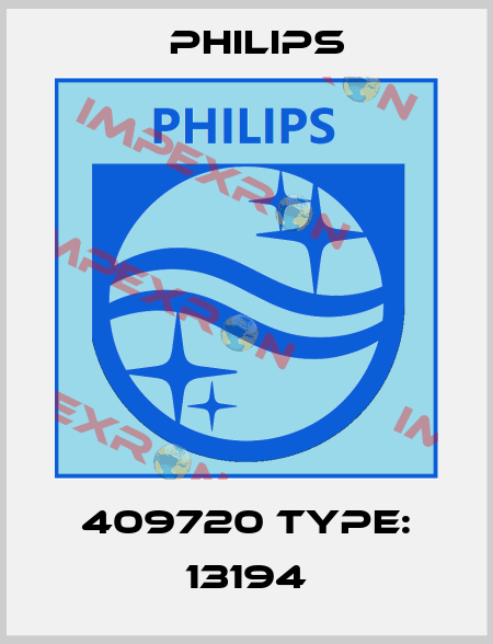 409720 Type: 13194 Philips