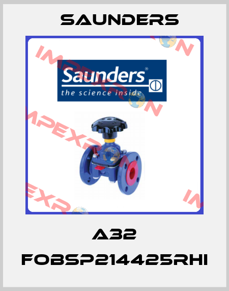 A32 FOBSP214425RHI Saunders