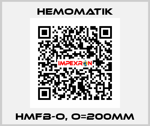 HMFB-O, O=200mm Hemomatik