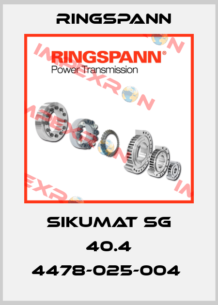SIKUMAT SG 40.4 4478-025-004  Ringspann