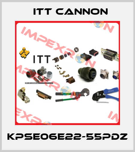 KPSE06E22-55PDZ Itt Cannon