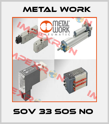 SOV 33 SOS NO  Metal Work