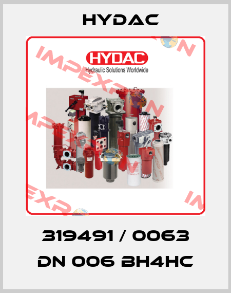 319491 / 0063 DN 006 BH4HC Hydac