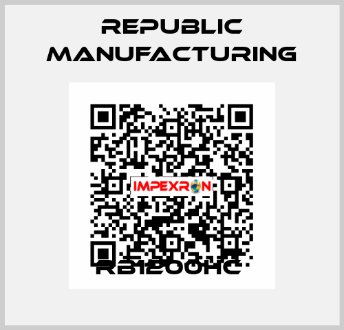 RB1200HC  Republic Manufacturing