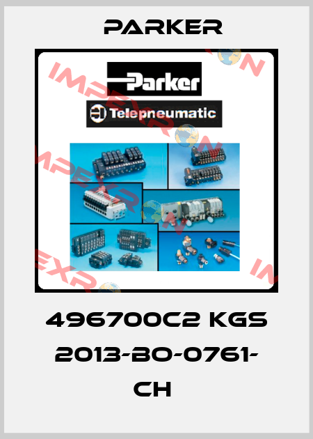  496700C2 KGS 2013-BO-0761- CH  Parker