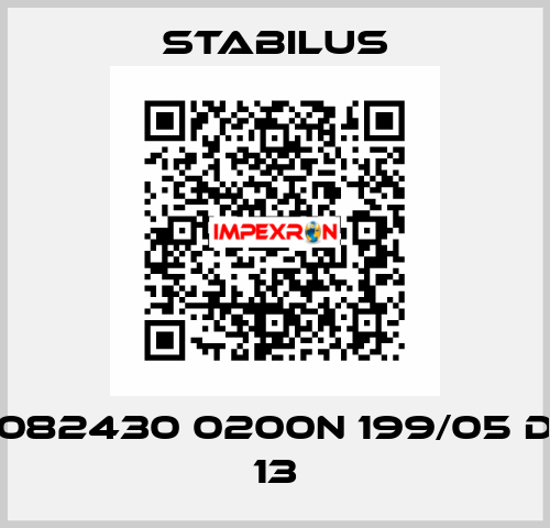 082430 0200N 199/05 D 13 Stabilus