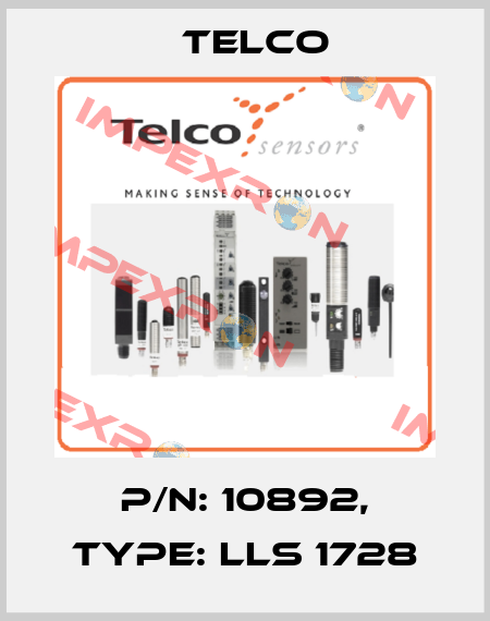 p/n: 10892, Type: LLS 1728 Telco