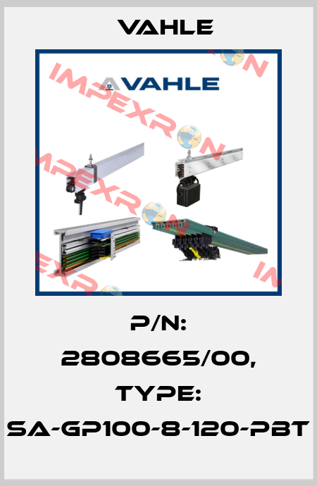 P/n: 2808665/00, Type: SA-GP100-8-120-PBT Vahle