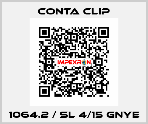 1064.2 / SL 4/15 GNYE Conta Clip