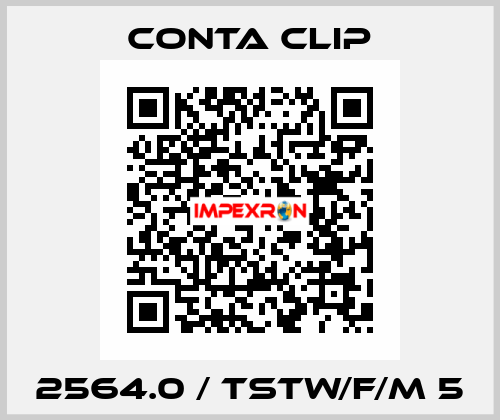 2564.0 / TSTW/F/M 5 Conta Clip
