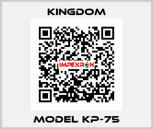 Model KP-75 Kingdom