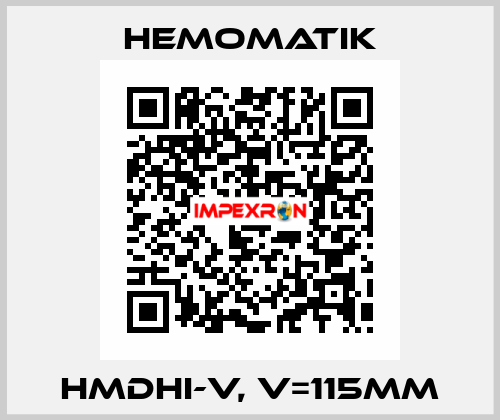 HMDHI-V, V=115mm Hemomatik