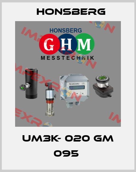 UM3K- 020 GM 095  Honsberg