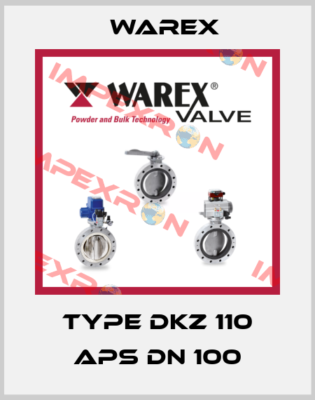 Type DKZ 110 APS DN 100 Warex