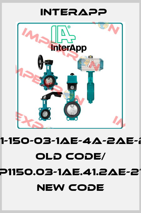 DP1-150-03-1AE-4A-2AE-212 old code/ DP1150.03-1AE.41.2AE-212 new code InterApp
