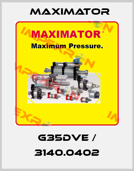 G35DVE / 3140.0402 Maximator