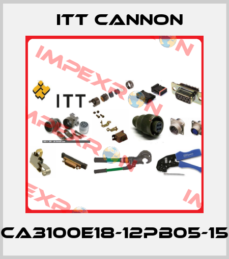 CA3100E18-12PB05-15 Itt Cannon
