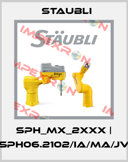 SPH_MX_2XXX | SPH06.2102/IA/MA/JV Staubli