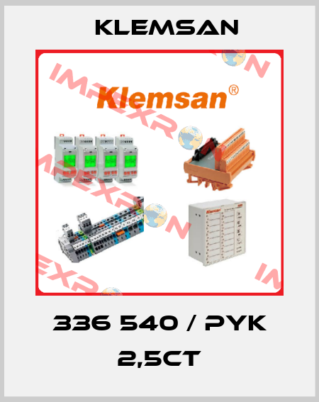 336 540 / PYK 2,5CT Klemsan