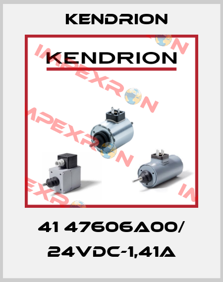 41 47606A00/ 24VDC-1,41A Kendrion