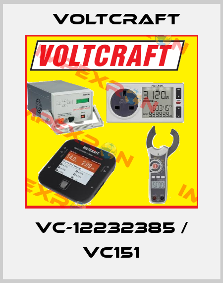 VC-12232385 / VC151 Voltcraft