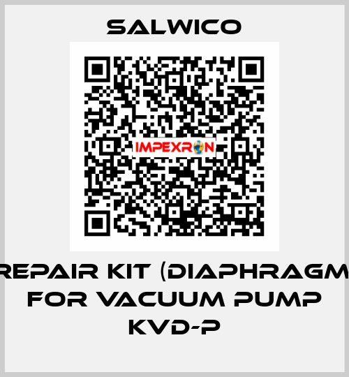 Repair Kit (Diaphragm) for vacuum pump KVD-P Salwico