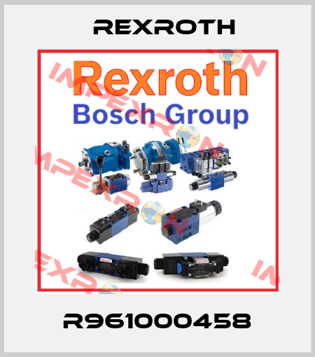 R961000458 Rexroth