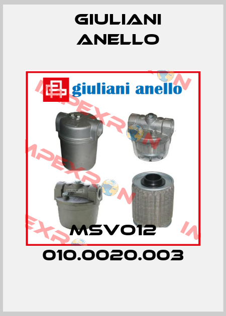MSVO12 010.0020.003 Giuliani Anello