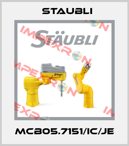 MCB05.7151/IC/JE Staubli