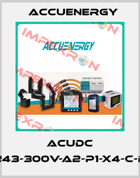 AcuDC 243-300V-A2-P1-X4-C-D Accuenergy
