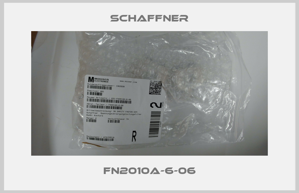 FN2010A-6-06 Schaffner