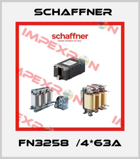 FN3258  /4*63A Schaffner