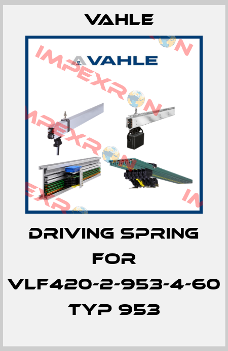 driving spring for VLF420-2-953-4-60 Typ 953 Vahle