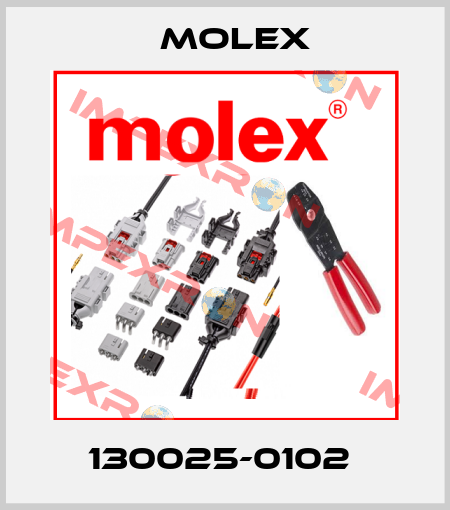 130025-0102  Molex