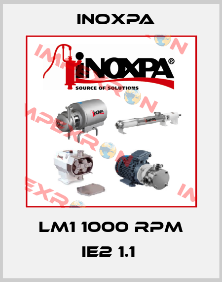 LM1 1000 RPM IE2 1.1  Inoxpa