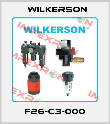 F26-C3-000 Wilkerson