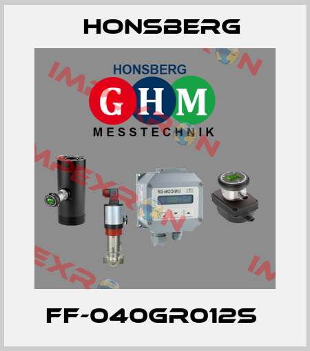 FF-040GR012S  Honsberg