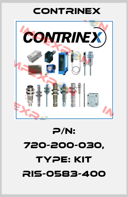 p/n: 720-200-030, Type: KIT RIS-0583-400 Contrinex