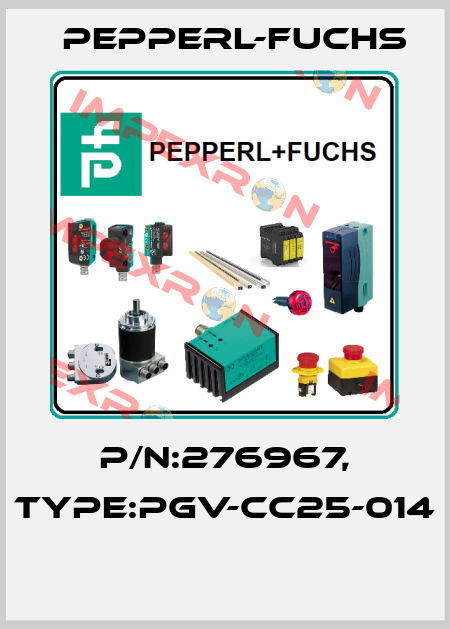 P/N:276967, Type:PGV-CC25-014  Pepperl-Fuchs