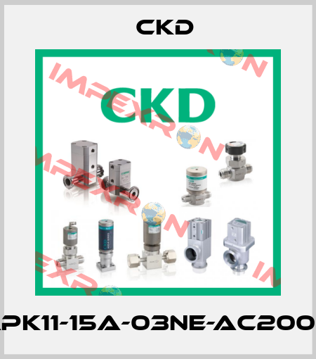 APK11-15A-03NE-AC200V Ckd