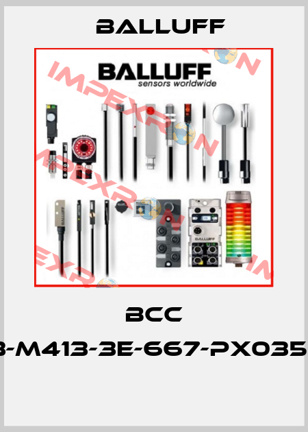 BCC VB03-M413-3E-667-PX0350-010  Balluff