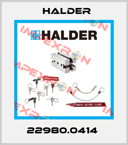 22980.0414  Halder