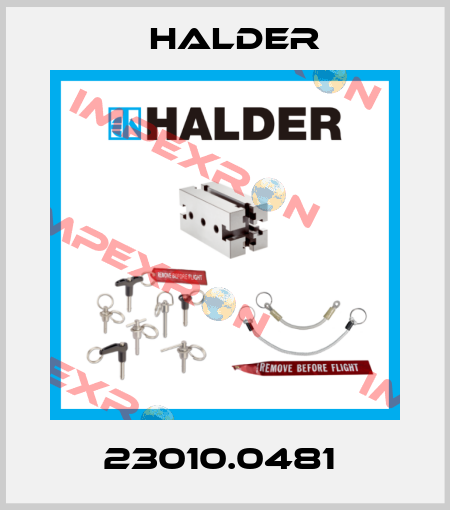 23010.0481  Halder