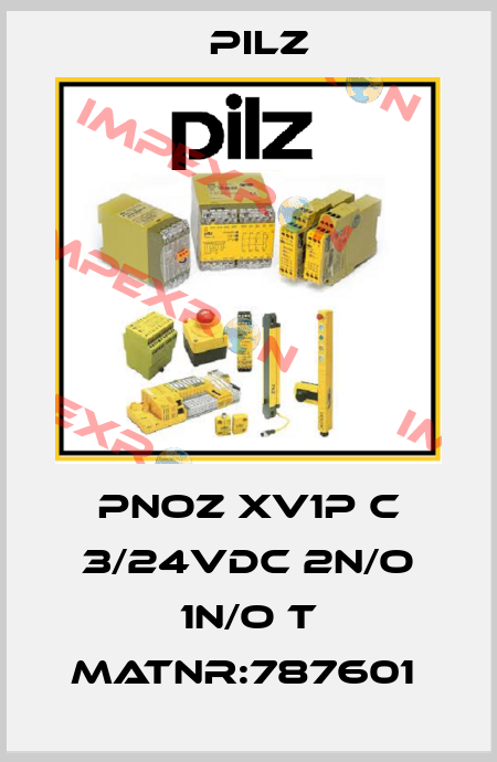 PNOZ XV1P C 3/24VDC 2n/o 1n/o t MatNr:787601  Pilz