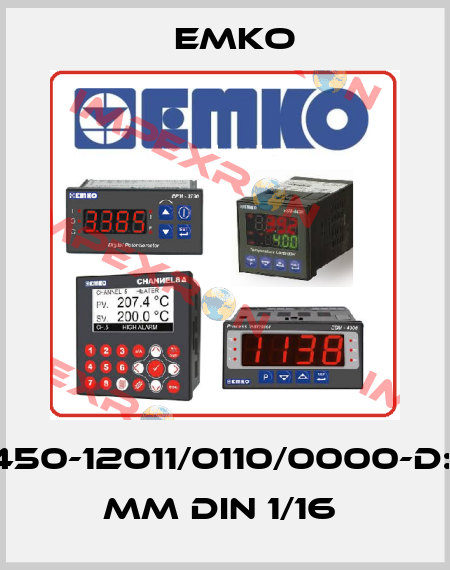 ESM-4450-12011/0110/0000-D:48x48 mm DIN 1/16  EMKO