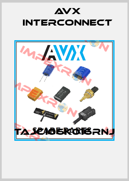 TAJC106K016RNJ  AVX INTERCONNECT