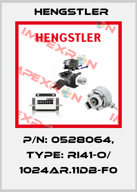 p/n: 0528064, Type: RI41-O/ 1024AR.11DB-F0 Hengstler