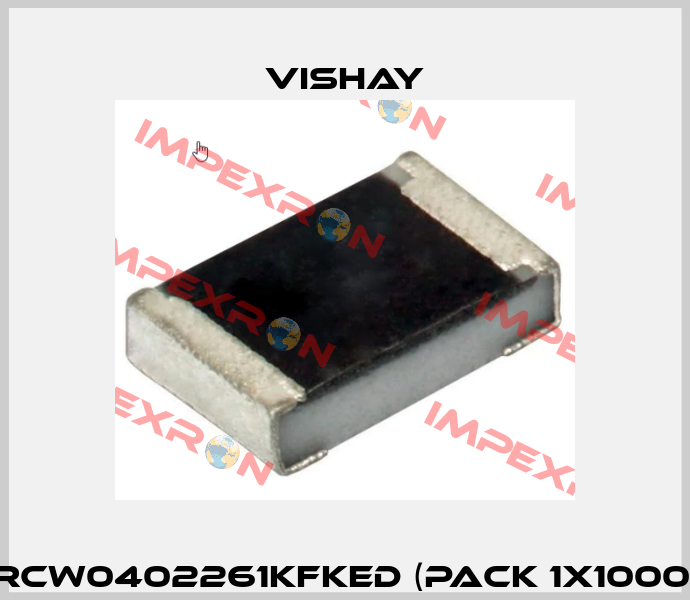 CRCW0402261KFKED (pack 1x10000) Vishay