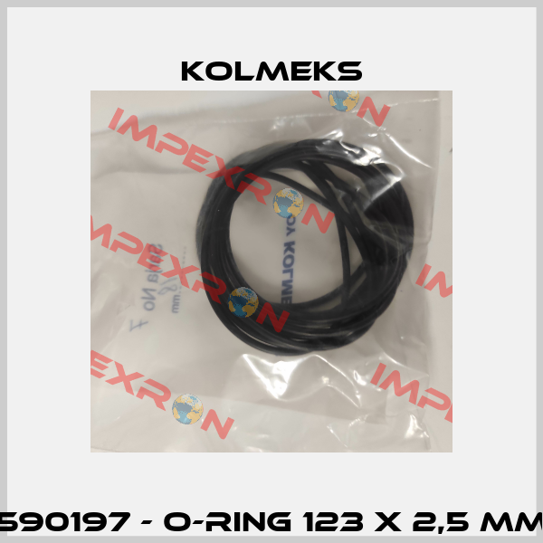 590197 - O-ring 123 x 2,5 mm Kolmeks